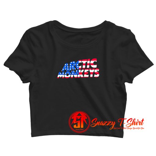 Arctic Monkeys American Crop Top Shirt