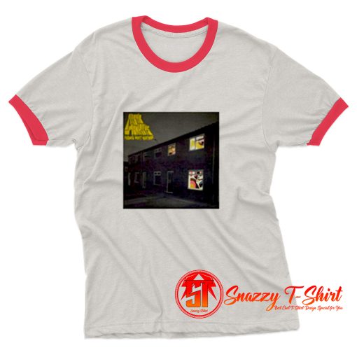 Arctic Monkeys Favourite Worst Nightmare Album Cover Ringer Tee