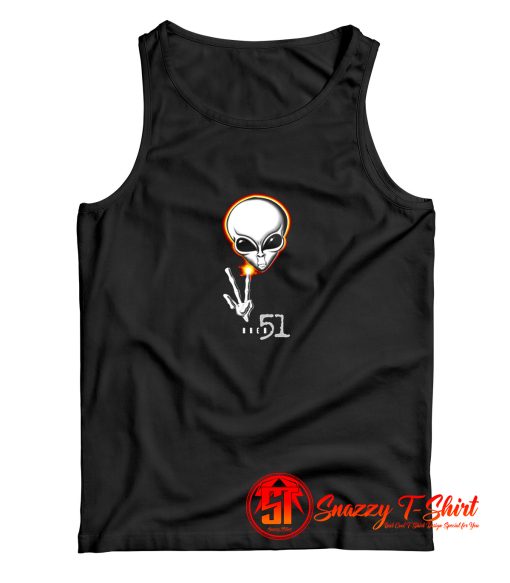 Area 51 Alien Tank Top