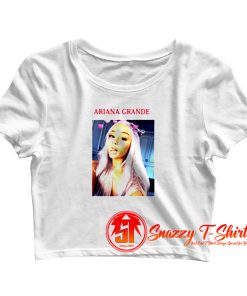 Ariana Grande No Tears Left To Cry Crop Top Shirt