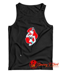 Ariel Daddys Lil Mermaid Tattoo Tank Top