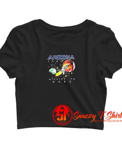 Arizona 1982 Space Mission To Mars Crop Top Shirt