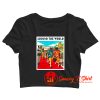 Around The World Daft Punk Crop Top Shirt