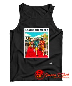 Around The World Daft Punk Tank Top