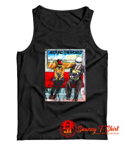 Around The World Daft Punk Version Tank Top