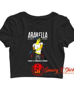 Artic Monkeys Alex Turner Pin Up Girl Crop Top Shirt