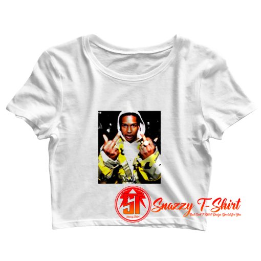 Asap Rocky VSVP Rapper Crop Top Shirt