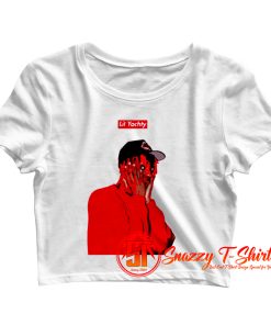 Asian Size Print Lil Yachty Funny Trill Boyz Swag Crop Top Shirt