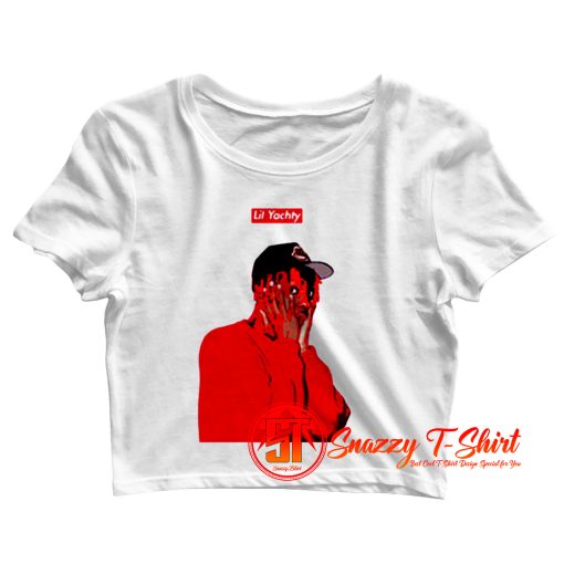 Asian Size Print Lil Yachty Funny Trill Boyz Swag Crop Top Shirt