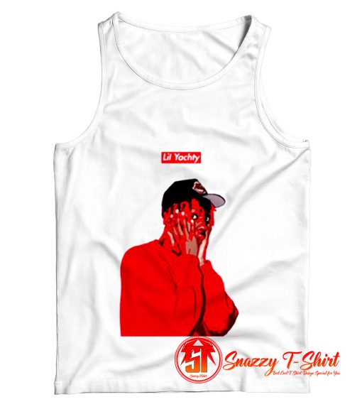 Asian Size Print Lil Yachty Funny Trill Boyz Swag Tank Top