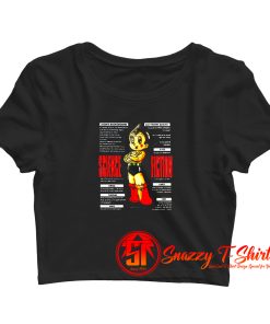 Astro Boy Science Fiction Crop Top Shirt