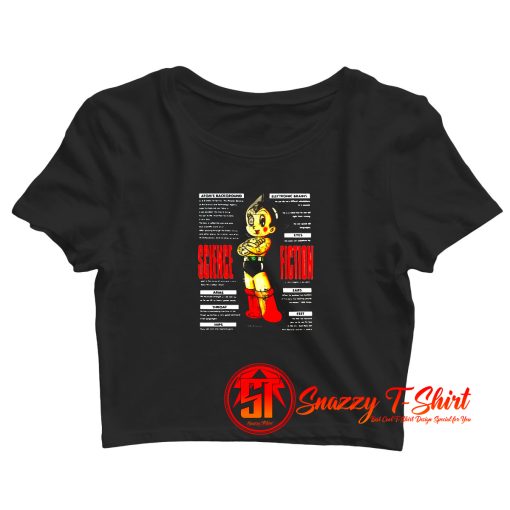 Astro Boy Science Fiction Crop Top Shirt