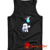 Astro Cat With Planet Balloons Tank Top