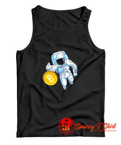 Astronaut Bitcoin Trader Crypto Asset Tank Top