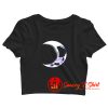 Astronaut Moon Crop Top Shirt