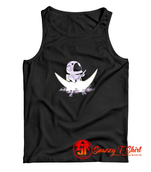 Astronaut Moon Sailing Tank Top