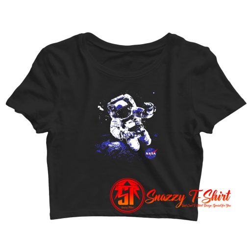 Astronaut NASA Space Crop Top Shirt