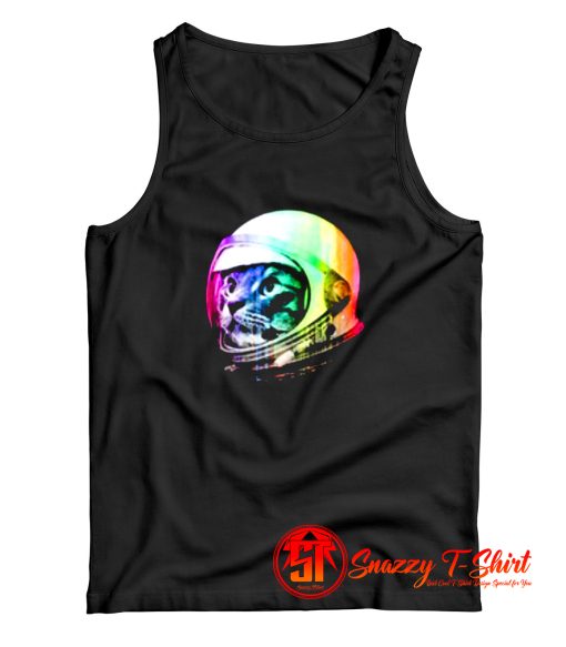 Astronaut Space Cat Tank Top