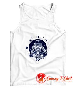 Astronaut in the lotus position Tank Top