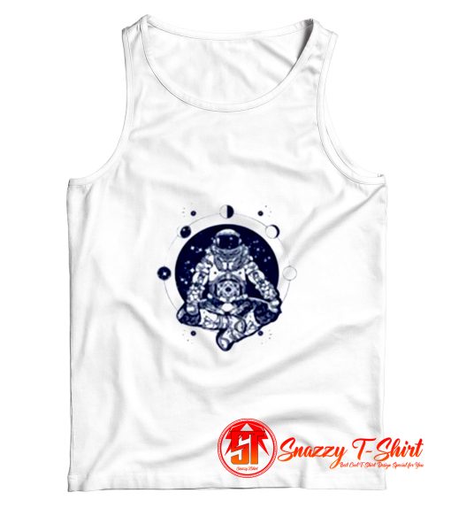 Astronaut in the lotus position Tank Top