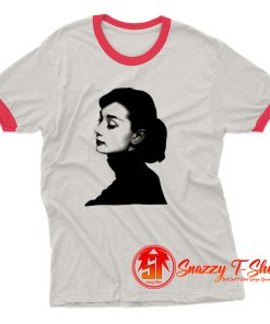 Audrey Hepburn Ringer Tee