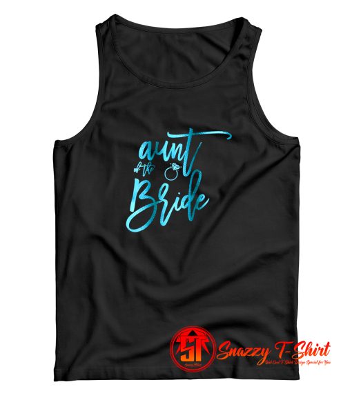 Aunt Of The Bride Tank Top