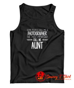 Aunt Photographer Tank Top