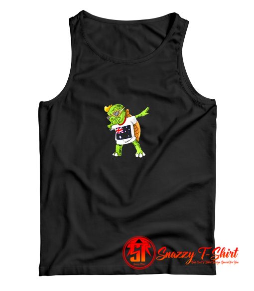 Australia Dabbing Turtle Tank Top