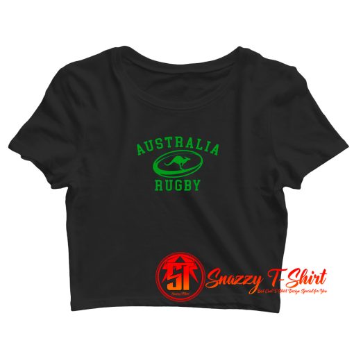 Australia Rugby Crop Top Shirt