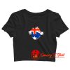 Australian Flag Crop Top Shirt