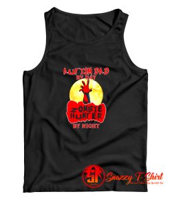 Autism Dad Funny Zombie Hunter Tank Top