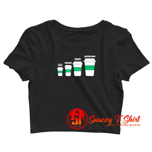 Autism Mom Crop Top Shirt