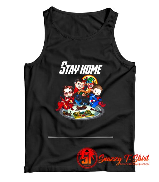 Avengers Stay home Tank Top