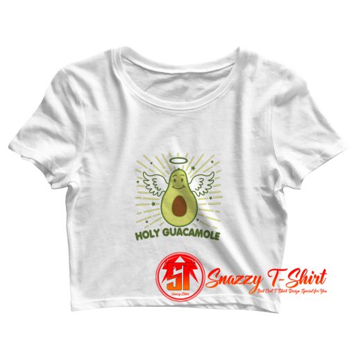 Avocado Angel Crop Top Shirt