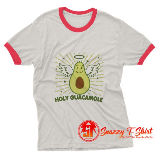 Avocado Angel Ringer Tee