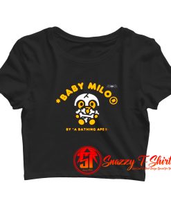 BAPE Halloween Skull Baby Milo Crop Top Shirt