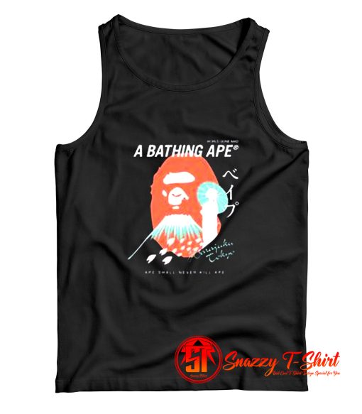 BAPE Japan Culture Souvenir Tank Top