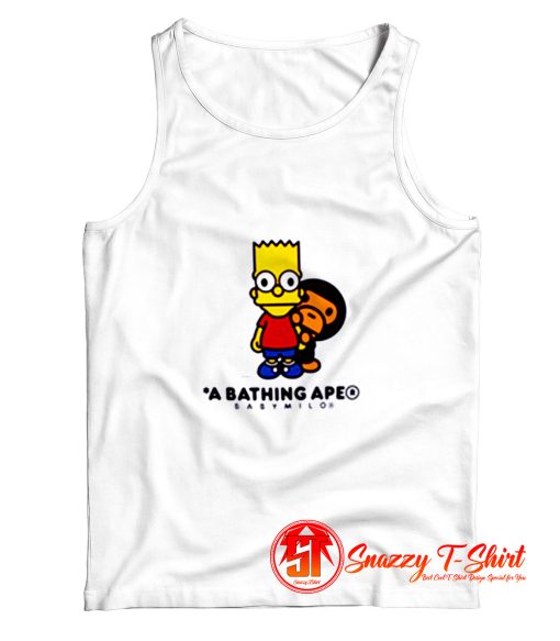 BAPE X The Simpsons Baby Milo Behind Tank Top