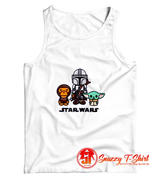 BAPE x Star Wars The Child Mandalorian Tank Top