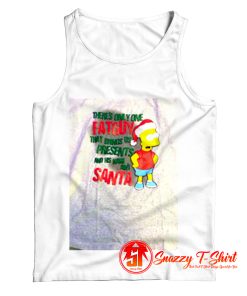 BART SIMPSON CHRISTMAS Tank Top