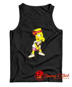 BART SIMPSON spinning supreme Tank Top