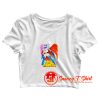 BATTLE of the PLANETS Japanese Anime Crop Top Shirt