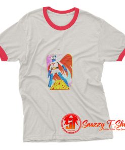 BATTLE of the PLANETS Japanese Anime Ringer Tee