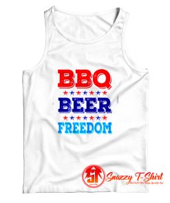 BBQ BEER FREEDOM Tank Top