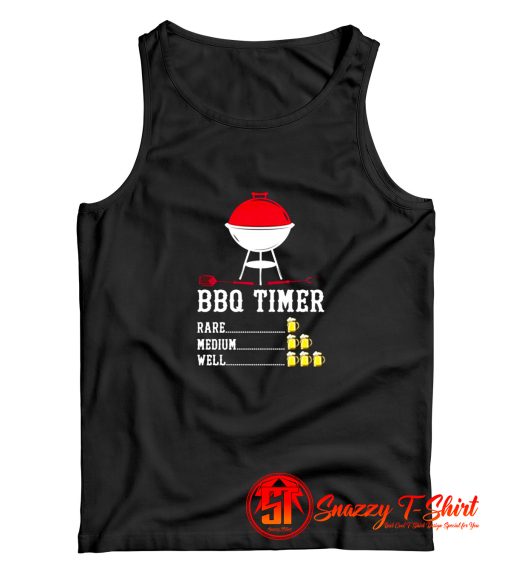 BBQ Timer Barbecue Tank Top