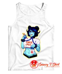 BDSM Hot Sexy Naughty Demon Devil Girl Female Satanism Pinup Pin up Tank Top