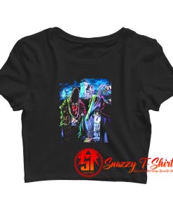 BEETLEJUICE MOVIE ORIGINAL DESIGN OLDSKOOL Crop Top Shirt