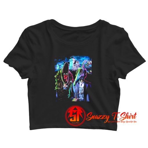 BEETLEJUICE MOVIE ORIGINAL DESIGN OLDSKOOL Crop Top Shirt