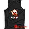 BIDEN HARRIS Santa Claus riding Reindeer Christmas Tank Top