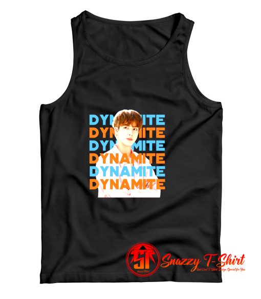 BTS Dynamite Jin Retro Tank Top